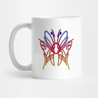 Celtic Tribal Butterfly Mug